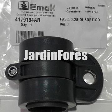 Abrazadera enganche arnés barra de 28mm desbrozadoras Oleo-Mac (4179194AR) - Imagen 2