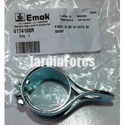 Abrazadera enganche arnés barra de 32mm desbrozadoras Oleo-Mac (4174108R) - Imagen 2