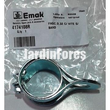 Abrazadera enganche arnés barra de 32mm desbrozadoras Oleo-Mac (4174108R) - Imagen 2