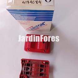 Abrazadera inferior manillar tubo 32mm desbrozadoras Efco (4174084-61110251) - Imagen 1