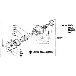 Abrazadera metálica tubo de 28mm King 40 - Efco 400 (4098835) - Imagen 2