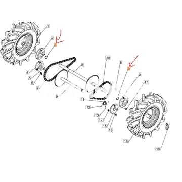 Anillo Seeger para desbrozadoras de ruedas Oleo-Mac (PB0301070007) - Imagen 2