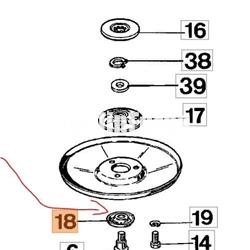 Arandela cabezal nylon antiguo(4098587) - Imagen 2
