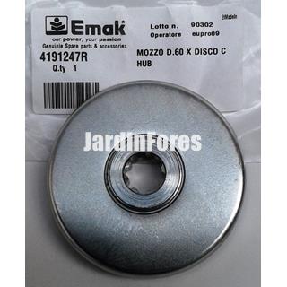 Arandela centradora disco para desbrozadoras profesionales Oleo-Mac (4191247R) - Imagen 1