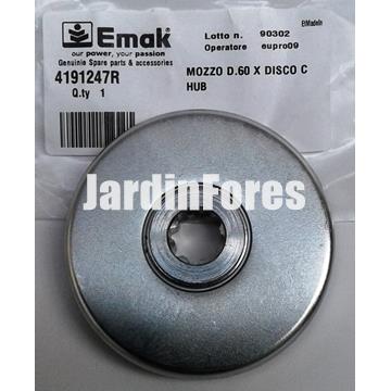 Arandela centradora disco para desbrozadoras profesionales Oleo-Mac (4191247R) - Imagen 1