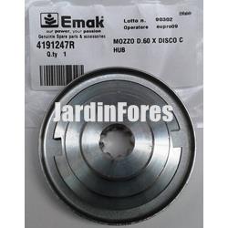 Arandela centradora disco para desbrozadoras profesionales Oleo-Mac (4191247R) - Imagen 2