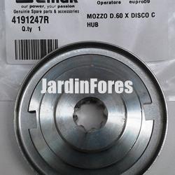 Arandela centradora disco para desbrozadoras profesionales Oleo-Mac (4191247R) - Imagen 2