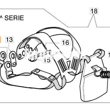 Argolla enganche arnés profesional Oleo-Mac (4174117) - Imagen 2