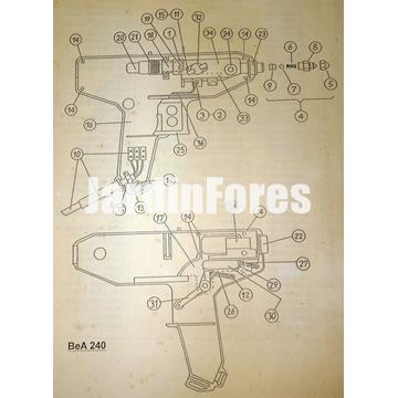 Bea 240 - Pistola de pegar - Imagen 2
