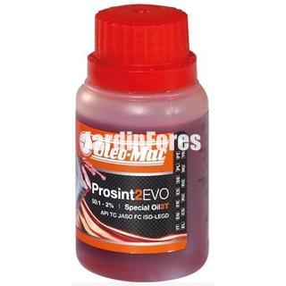 Bote 100 ml. aceite para mezcla al 2% Oleo-Mac semisintético PROSINT 2 EVO - Imagen 1