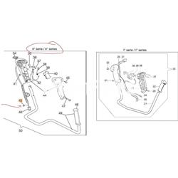 Cable acelerador desbrozadoras Oleo-Mac (61110207R) - Imagen 2