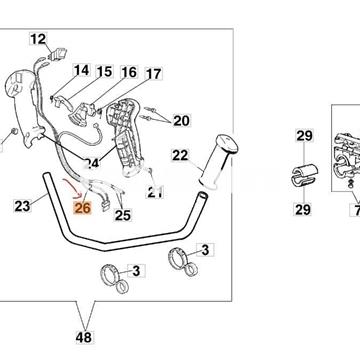 Cable eléctrico desbrozadoras Oleo-Mac (4191070) - Imagen 2