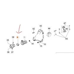 Casquillo buje silentblock soporte barra tubo 24mm (61170086R) - Imagen 2