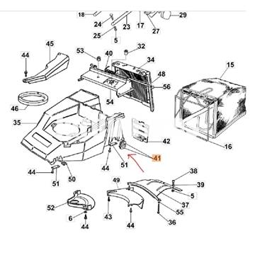 Casquillo eje posterior cortacésped Oleo-Mac (8200524) - Imagen 2