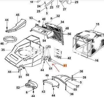 Casquillo eje posterior cortacésped Oleo-Mac (8200524) - Imagen 2