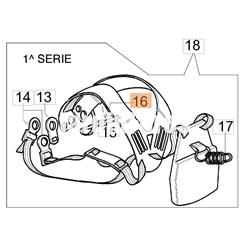 Chaveta enganche arnés profesional Oleo-Mac (4174111) - Imagen 2
