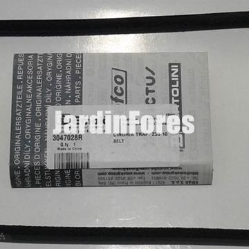 Correa trapezoidal cortacésped Z 35 10x890 Li Oleo-Mac (3047028R) - Imagen 1