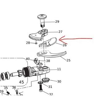 Cuchilla recambio tijera poda Irega IRG23 - Imagen 1