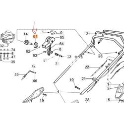Disco mando variador cortacésped Oleo-Mac (8203101) - Imagen 2