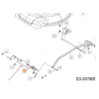 Eje delantero cortacésped Oleo-Mac (C68702368637) - Imagen 2