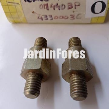 Eje soporte motor desbrozadoras mochila Oleo-Mac (043300036) - Imagen 1