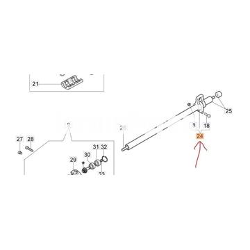Enganche arnés para tubos 24mm (61170068 o 61170175R) - Imagen 2