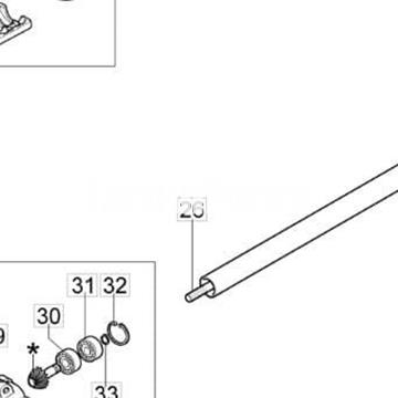 Enganche arnés para tubos 24mm (61170068 o 61170175R) - Imagen 2