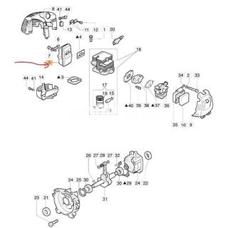Escape desbrozadoras Oleo-Mac (61070028) - Imagen 1