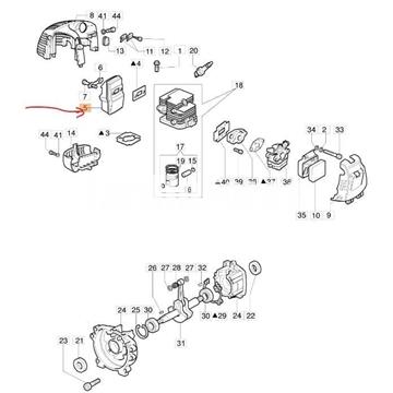 Escape desbrozadoras Oleo-Mac (61070028) - Imagen 1