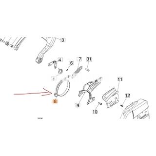 Fleje freno motosierras Oleo-Mac GS650-651 (50250046R) - Imagen 1