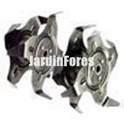 Juego de fresas motoazada Oleo-Mac MH 130 - Imagen 1