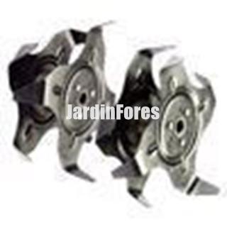 Juego de fresas motoazada Oleo-Mac MH 130 - Imagen 1