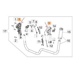 Kit empuñadura desbrozadoras Oleo-Mac (61350213) - Imagen 2