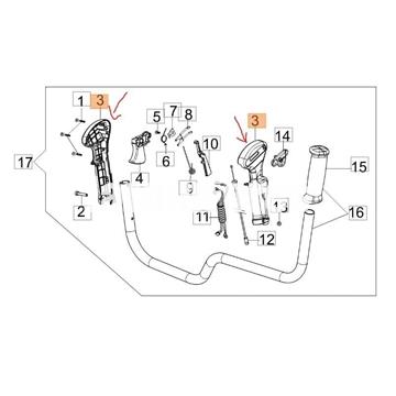 Kit empuñadura desbrozadoras Oleo-Mac (61350213) - Imagen 2