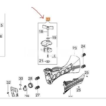 Kit mordaza manillar diámetro 22mm (61350215) - Imagen 2