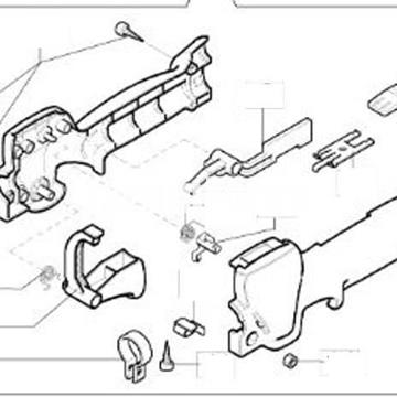 Mando gas completo Oleo-Mac 446 BP - Imagen 1