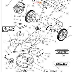 Mando gas desbrozadoras de ruedas Oleo-Mac  (PB0307020011) - Imagen 2
