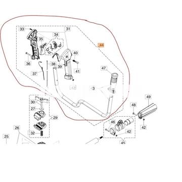 Manillar completo desbrozadoras Oleo-Mac (61380098) - Imagen 2