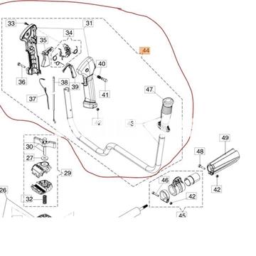 Manillar completo desbrozadoras Oleo-Mac (61380098) - Imagen 2