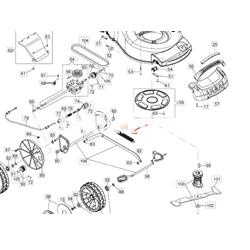 Muelle alturas cortacésped Oleo-Mac (66060505) - Imagen 1