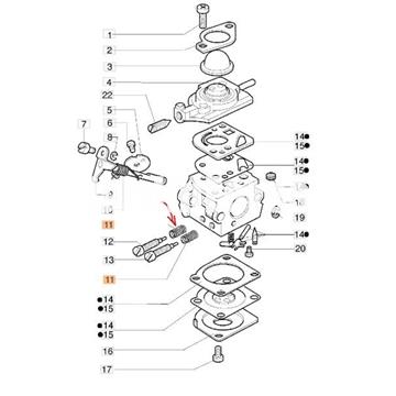 Muelle carburador WT-442E y C1Q-E7 desbrozadoras Oleo-Mac(2318532) - Imagen 2