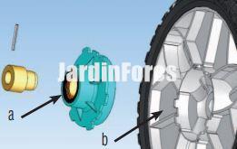 Oleo-Mac DEB 5158 - Desbrozadora de ruedas para usuarios particulares exigentes - Imagen 4