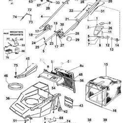 Palanca mando variador cortacésped Oleo-Mac  (8203084) - Imagen 2