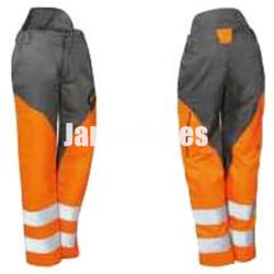 Pantalón protección desbrozador Oleo-Mac alta visibilidad - Imagen 1