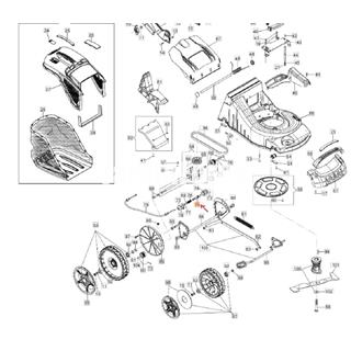 Perno sistema alturas cortacésped Oleo-Mac (66060443) - Imagen 2