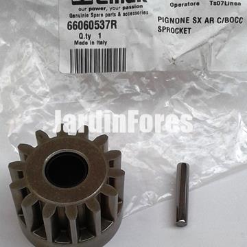 Piñón izquierdo cortacésped Oleo-Mac gama MAX aluminio (66060537R) - Imagen 2