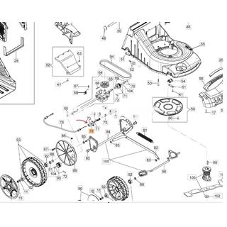 Plaqueta sistema alturas cortacésped Oleo-Mac  (66060445) - Imagen 2