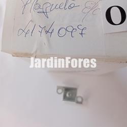 Plaqueta soporte filtro aire ahoyador Efco (4174097) - Imagen 1