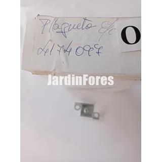 Plaqueta soporte filtro aire ahoyador Efco (4174097) - Imagen 1