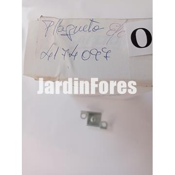 Plaqueta soporte filtro aire ahoyador Efco (4174097) - Imagen 1